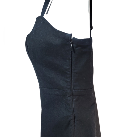 Hollister XS  Short Black Dress with Adjustable Straps and Side Zipper - Picture 3 of 8